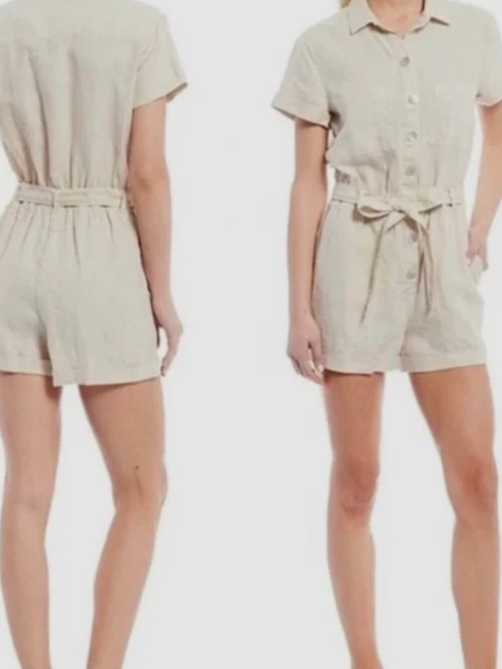 Cloth & Stone for Anthropologie linen romper